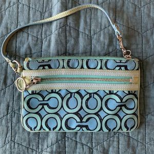 Vintage Coach Wristlet